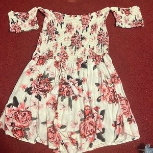 off the shoulder romper